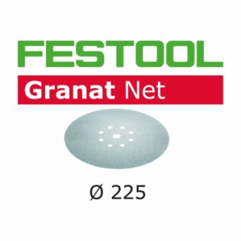 ШЛИФОВАЛЬНЫЙ МАТЕРИАЛ НА СЕТЧАТОЙ ОСНОВЕ GRANAT NET STF 203314 D225 P120 ШЛИФОВАЛЬНЫЙ МАТЕРИАЛ НА СЕТЧАТОЙ ОСНОВЕ GRANAT NET STF 203314 D225 P120